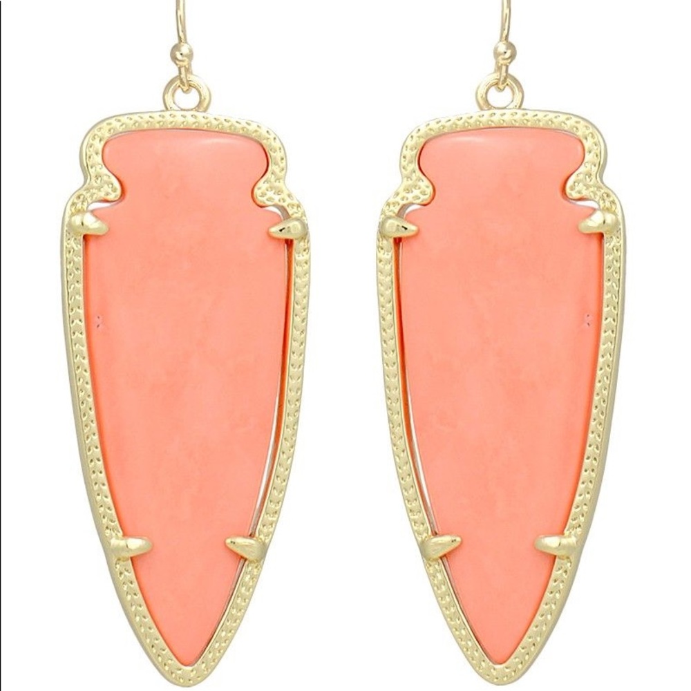 KENDRA SCOTT SKYLAR - Coral & gold